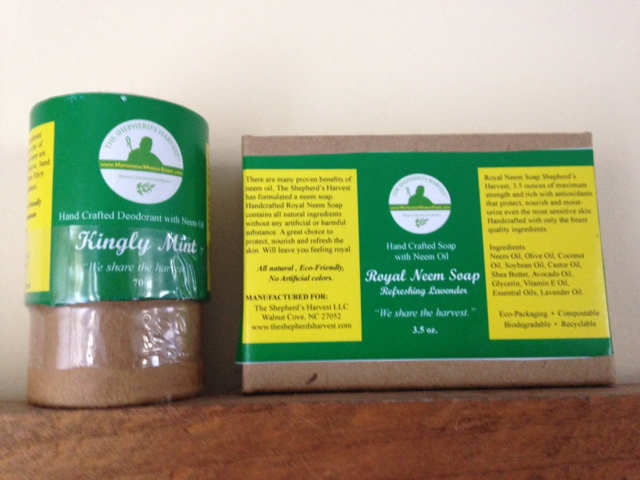 Kingly Mint Deodorant-Royal Neem Soap Combo